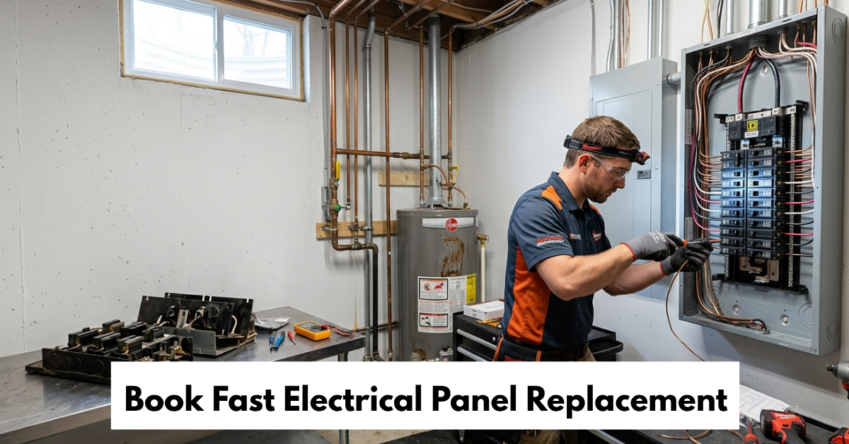 Book Fast Electrical Panel Replacement