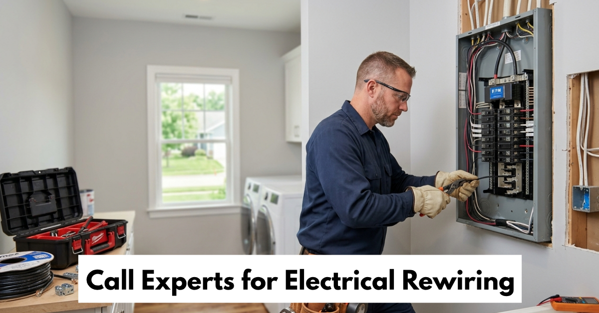Call Experts For Electrical Rewiring