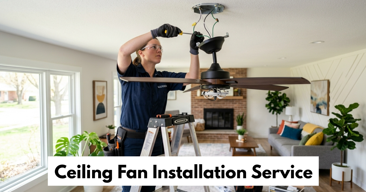 Ceiling Fan Installation Service