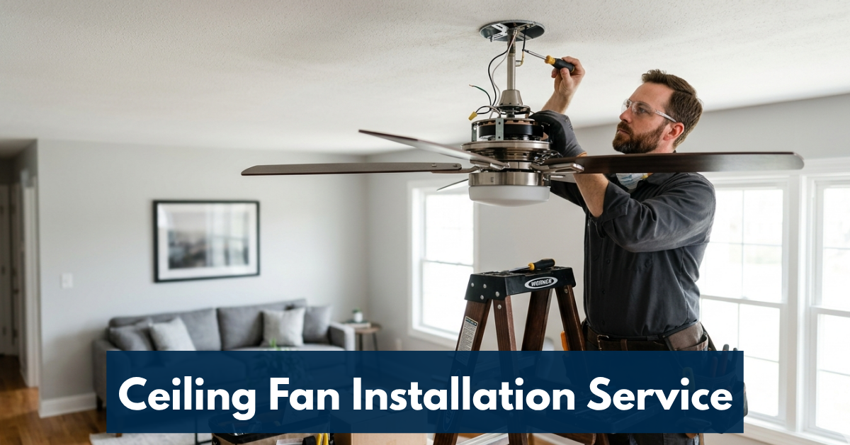 Ceiling Fan Installation Service
