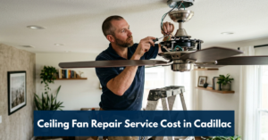 Ceiling Fan Repair Service Cost In Cadillac