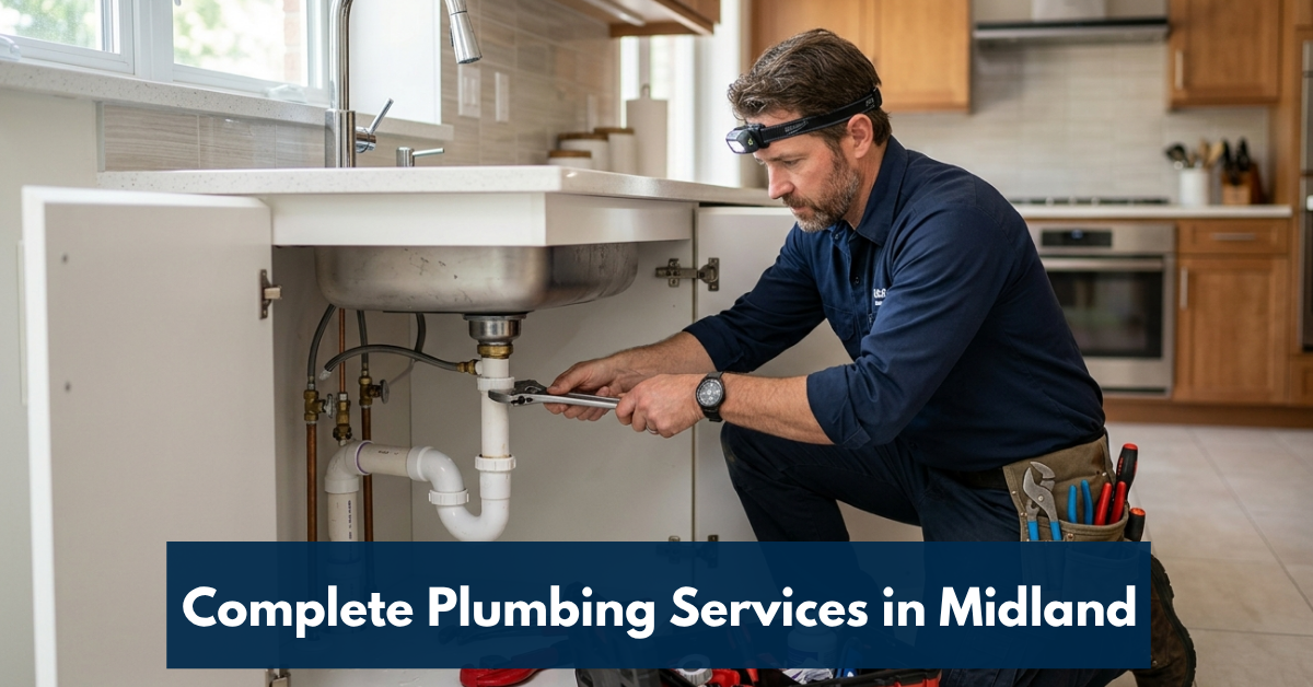 Complete Plumbing Services In Midland