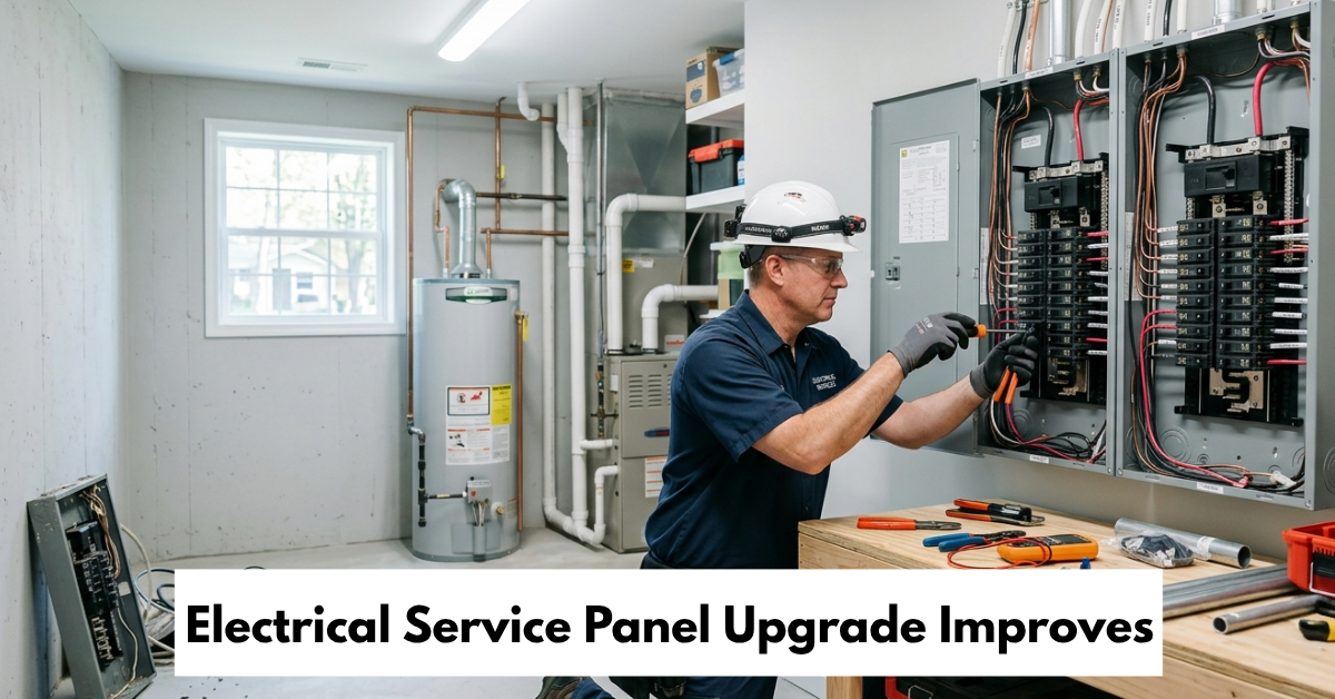 Electrical Service Panel Upgrade Improves