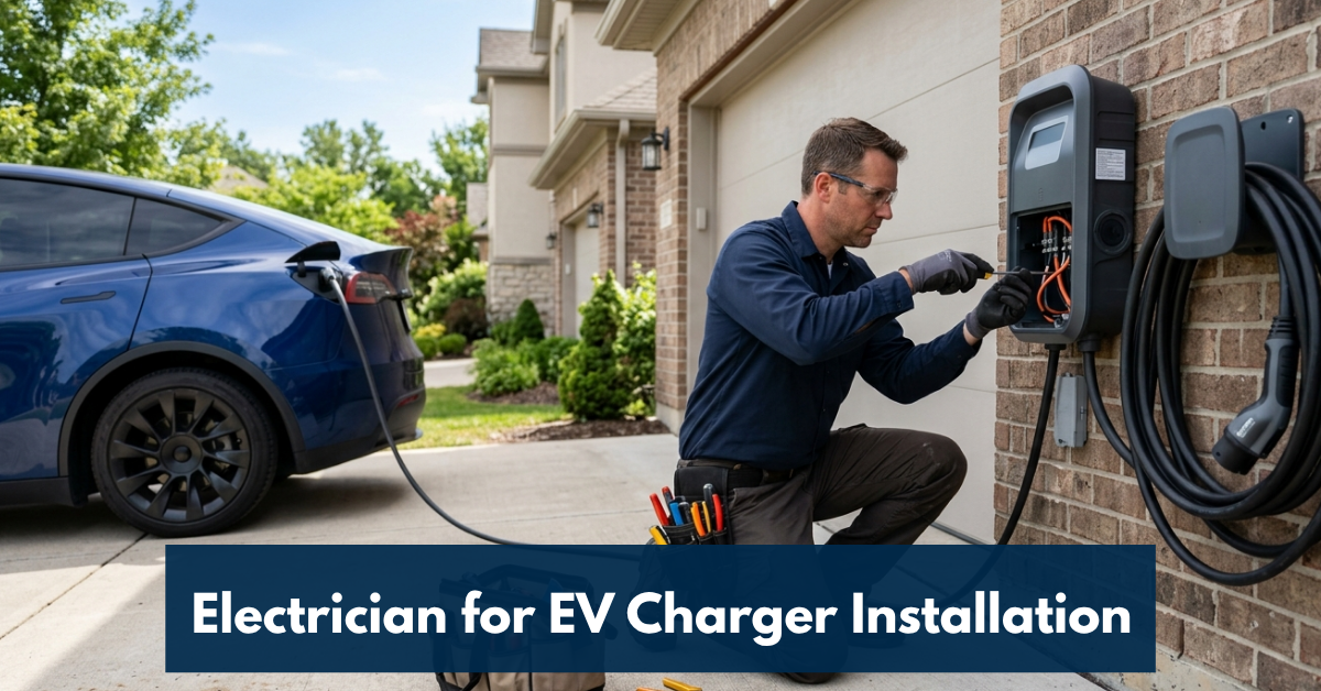 Electrician For Ev Charger Installation