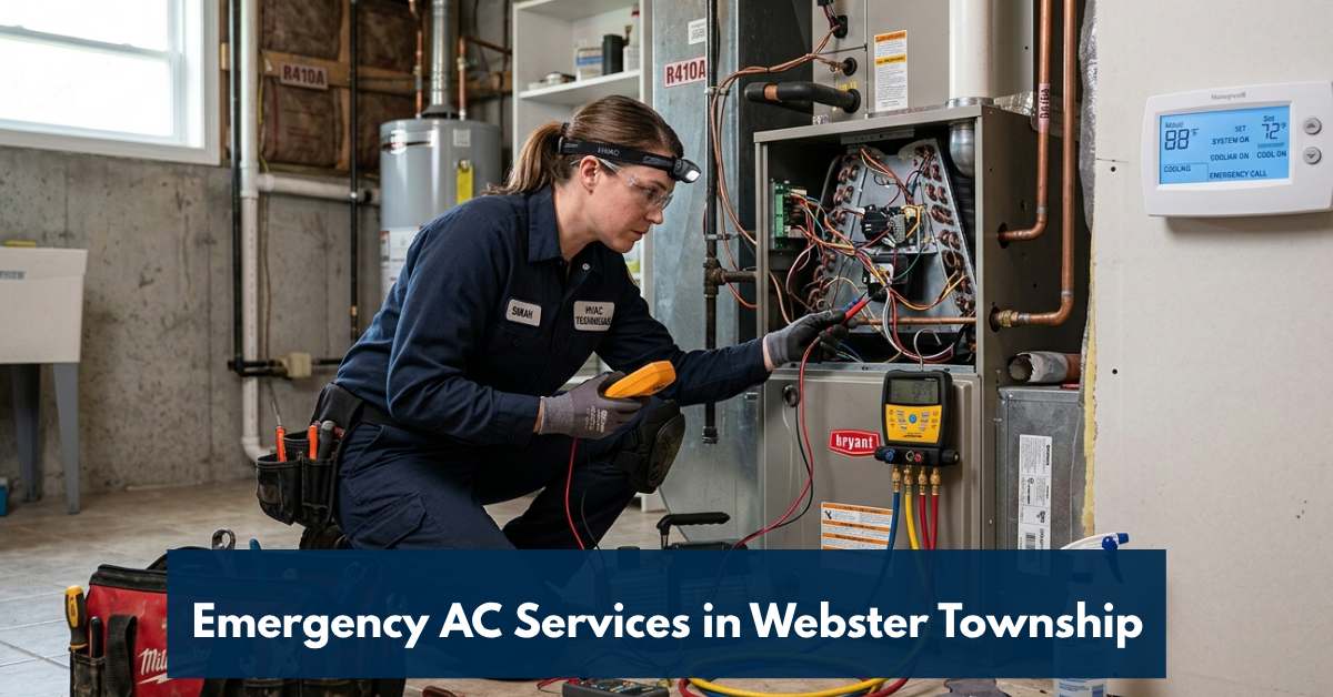 Emergency Ac Services In Webster Township