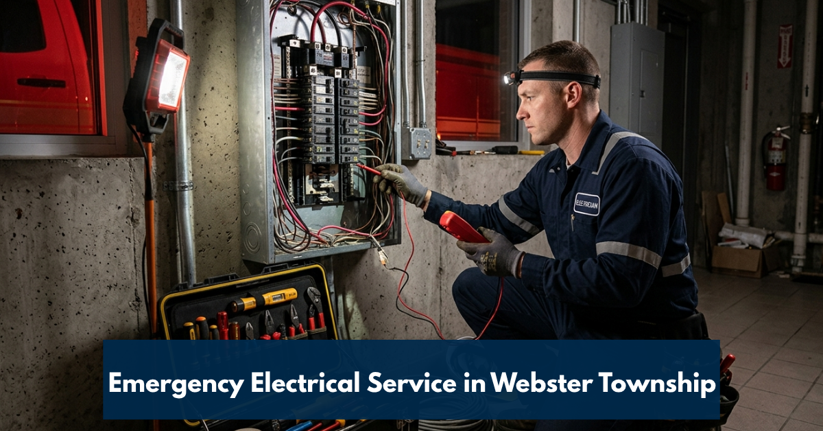 Emergency Electrical Service In Webster Township