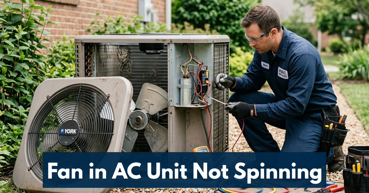 Fan In Ac Unit Not Spinning