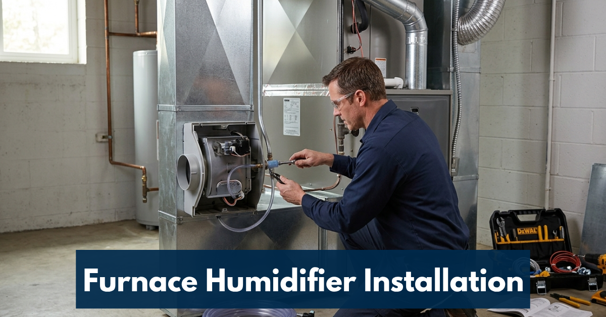 Furnace Humidifier Installation
