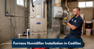 Furnace Humidifier Installation In Cadillac
