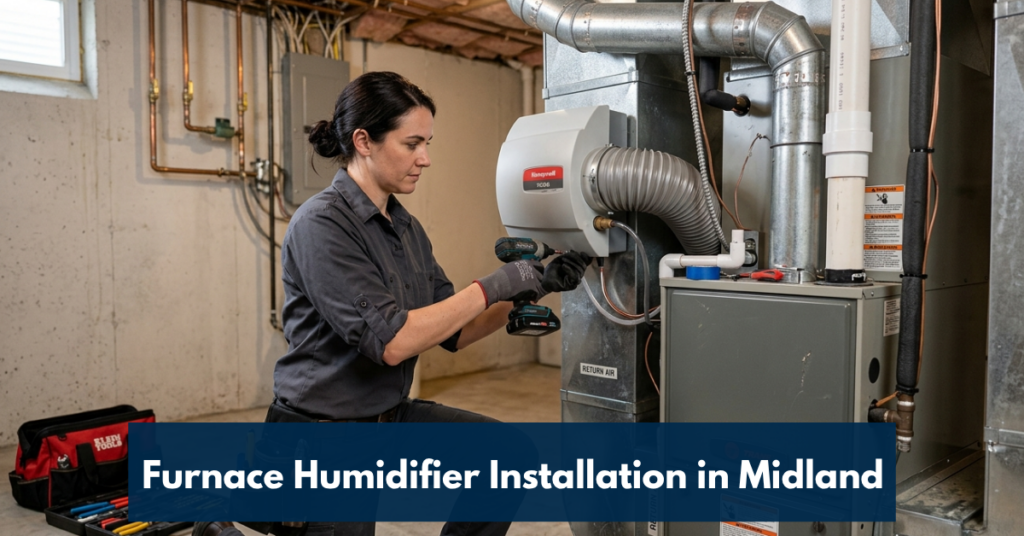 Furnace Humidifier Installation In Midland