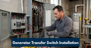 Generator Transfer Switch Installation