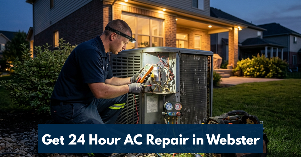 Get 24 Hour Ac Repair In Webster