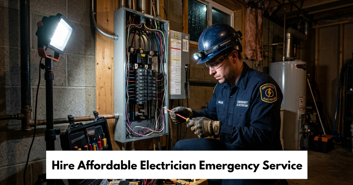 Hire Affordable Electrician Emergency Service