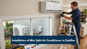 Installation Of Mini Split Air Conditioner In Cadillac