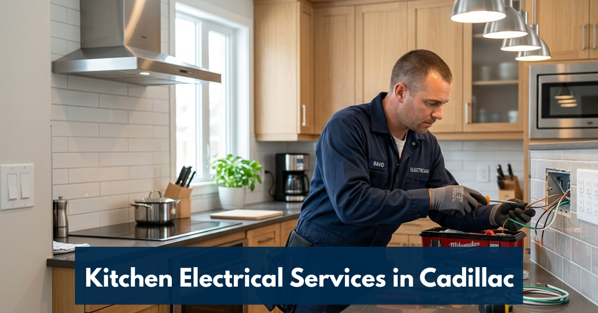 Kitchen Electrical Services In Cadillac