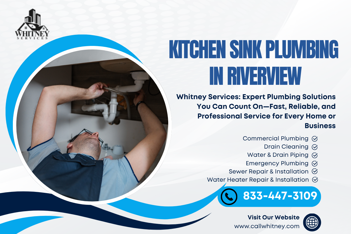 Kitchen Sink Plumbing In Riverview
