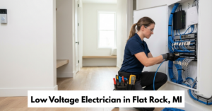 Low Voltage Electrician In Flat Rock, Mi