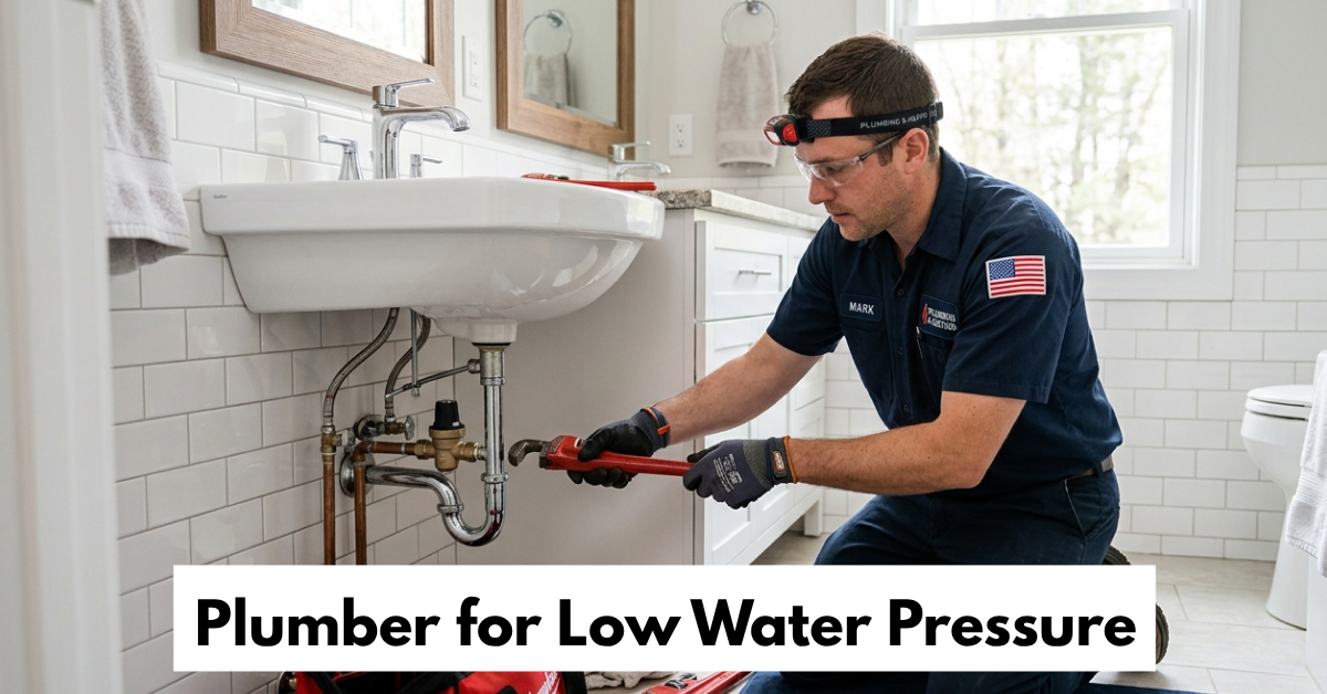 Plumber For Low Water Pressure
