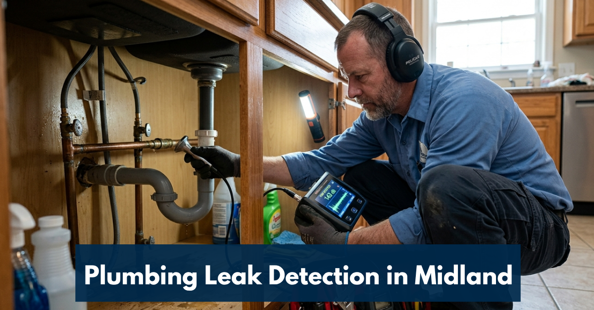 Plumbing Leak Detection In Midland