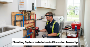 Plumbing System Installation In Clarendon Township