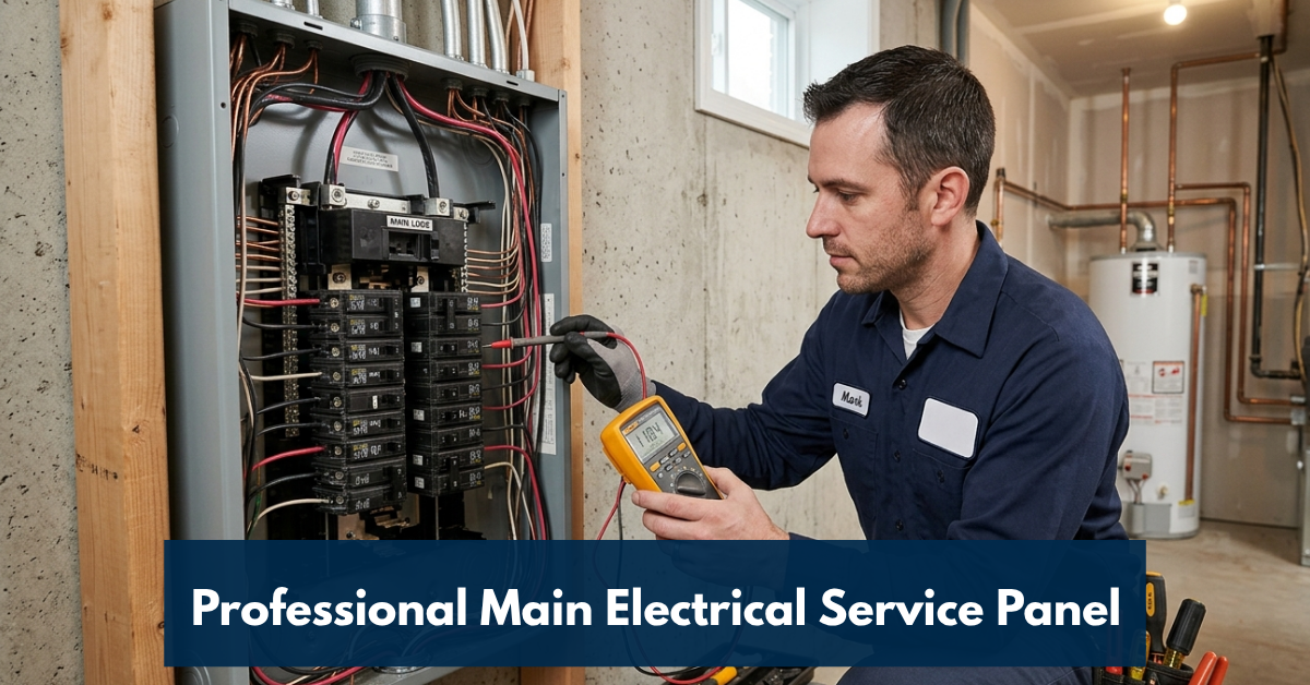 Professional Main Electrical Service Panel