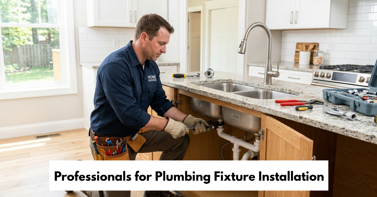 Professionals For Plumbing Fixture Installation