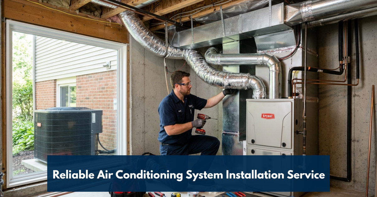 Reliable Air Conditioning System Installation Service