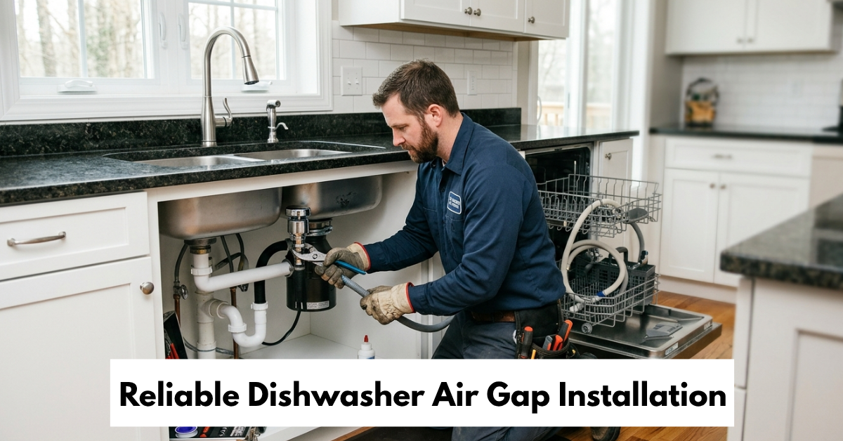 Reliable Dishwasher Air Gap Installation