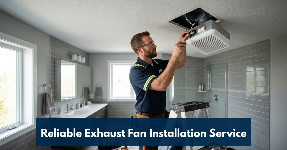 Reliable Exhaust Fan Installation Service