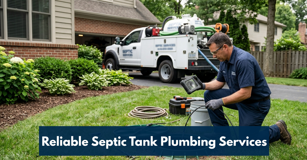 Reliable Septic Tank Plumbing Services