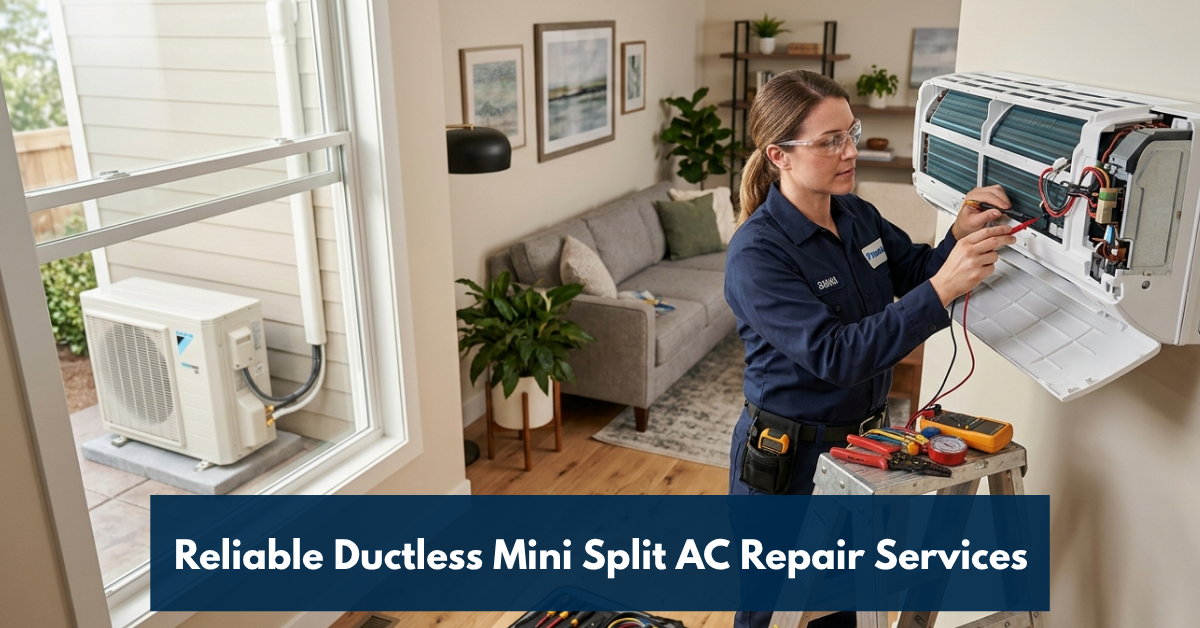 Reliable Ductless Mini Split Ac Repair Services