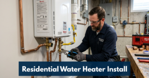 Residential Water Heater Install