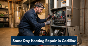 Same Day Heating Repair In Cadillac
