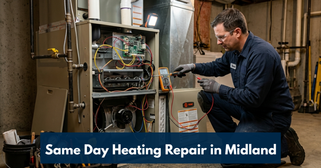 Same Day Heating Repair In Midland