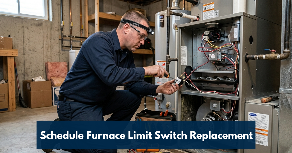 Schedule Furnace Limit Switch Replacement