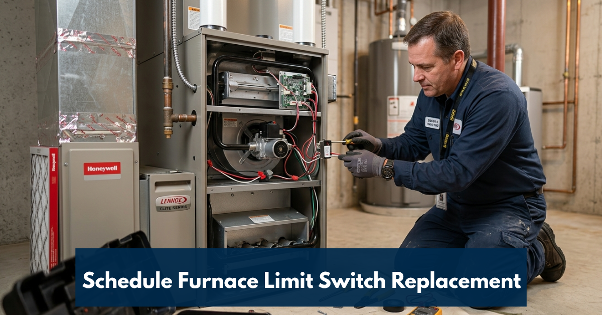 Schedule Furnace Limit Switch Replacement