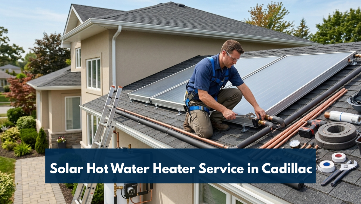 Solar Hot Water Heater Service In Cadillac