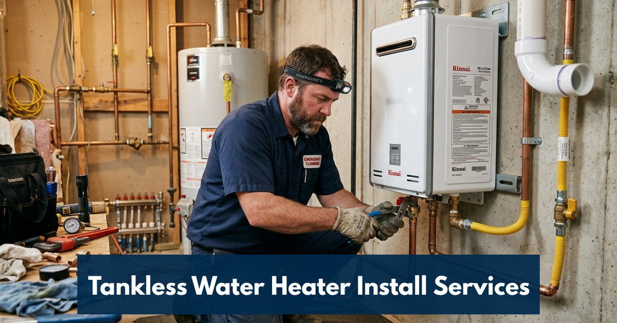 Tankless Water Heater Install Services
