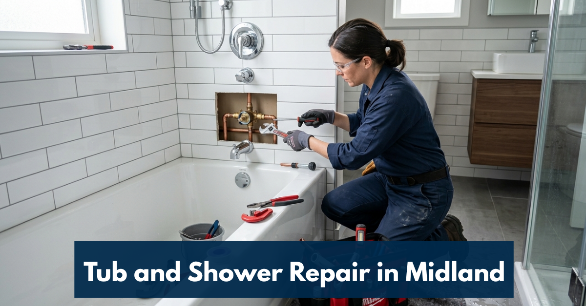 Tub And Shower Repair In Midland