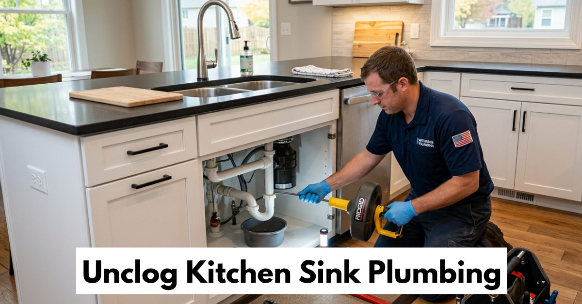 Unclog Kitchen Sink Plumbing