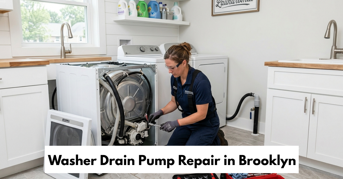 Washer Drain Pump Repair In Brooklyn