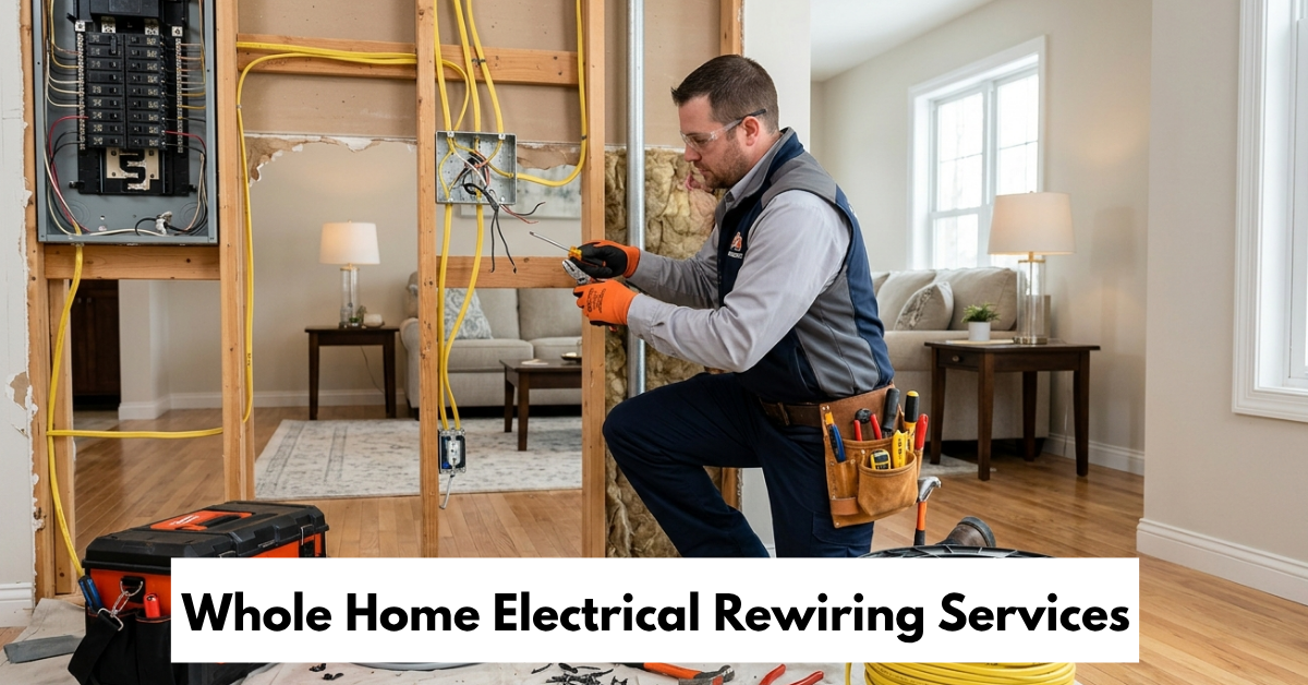 Whole Home Electrical Rewiring Services