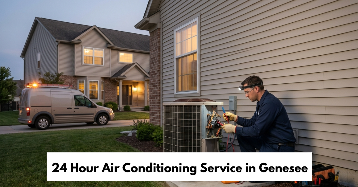 24 Hour Air Conditioning Service In Genesee