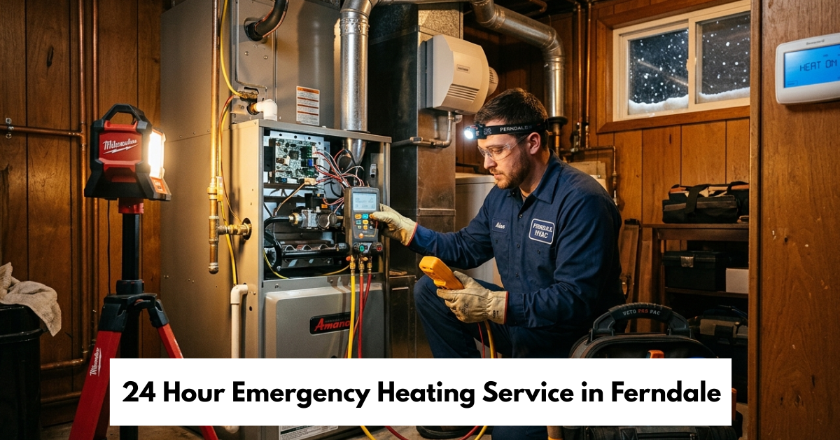 24 Hour Emergency Heating Service In Ferndale