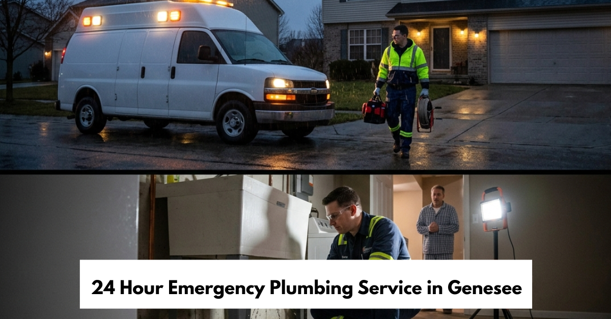 24 Hour Emergency Plumbing Service In Genesee