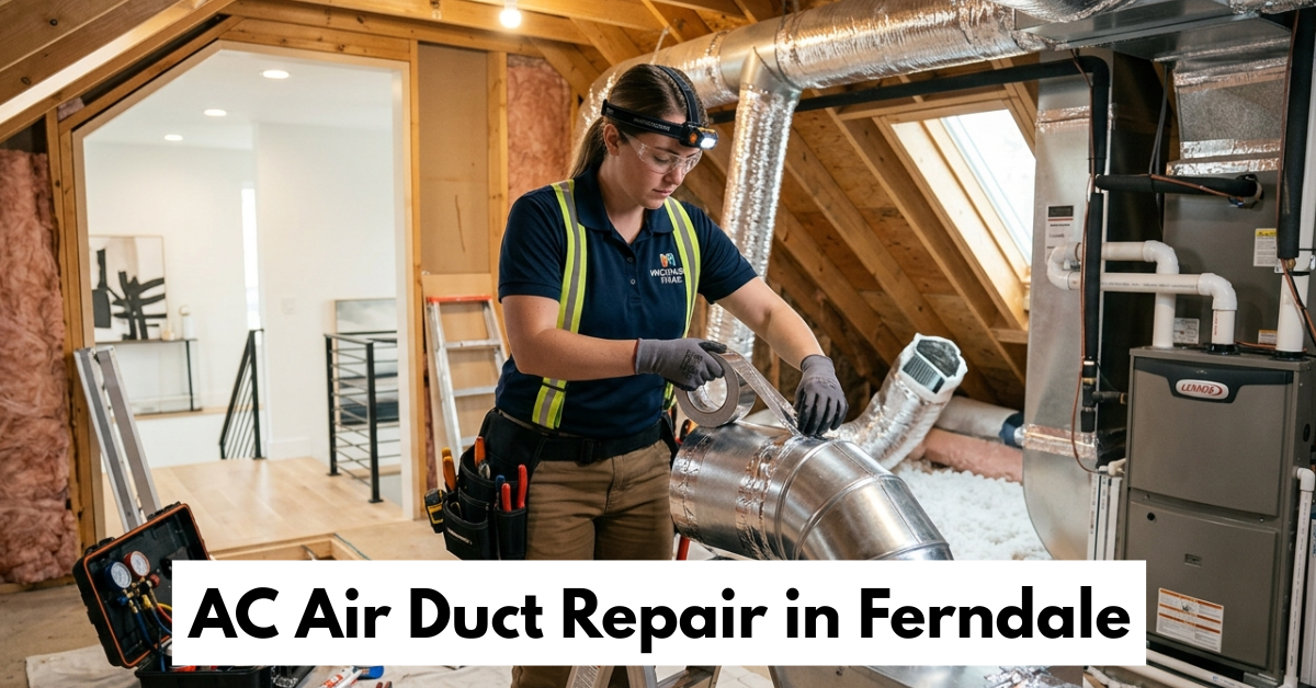 Ac Air Duct Repair In Ferndale
