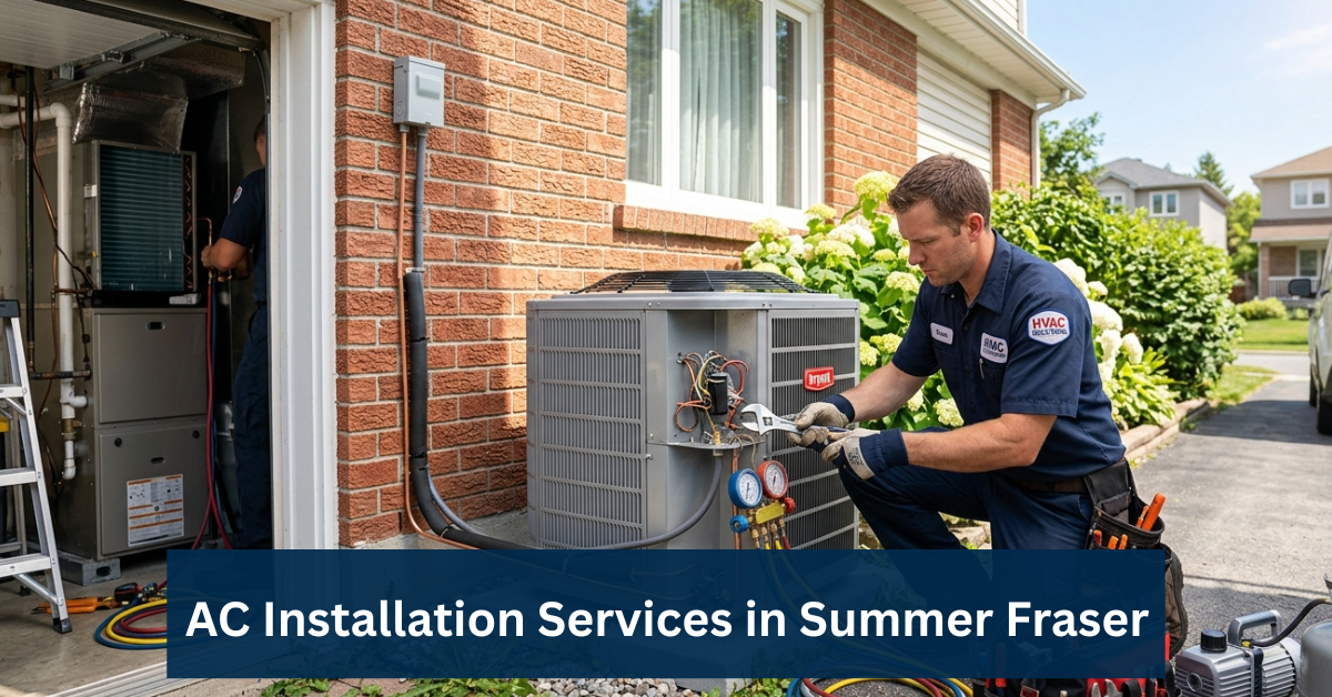 Ac Installation Services In Summer Fraser