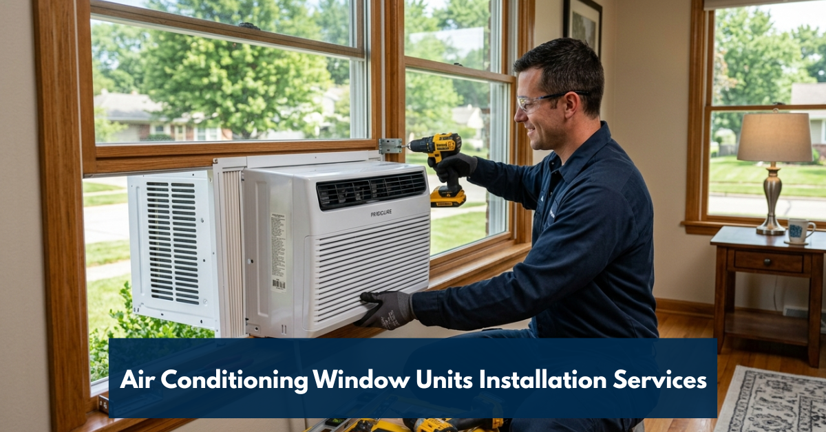 Air Conditioning Window Units Installation Services