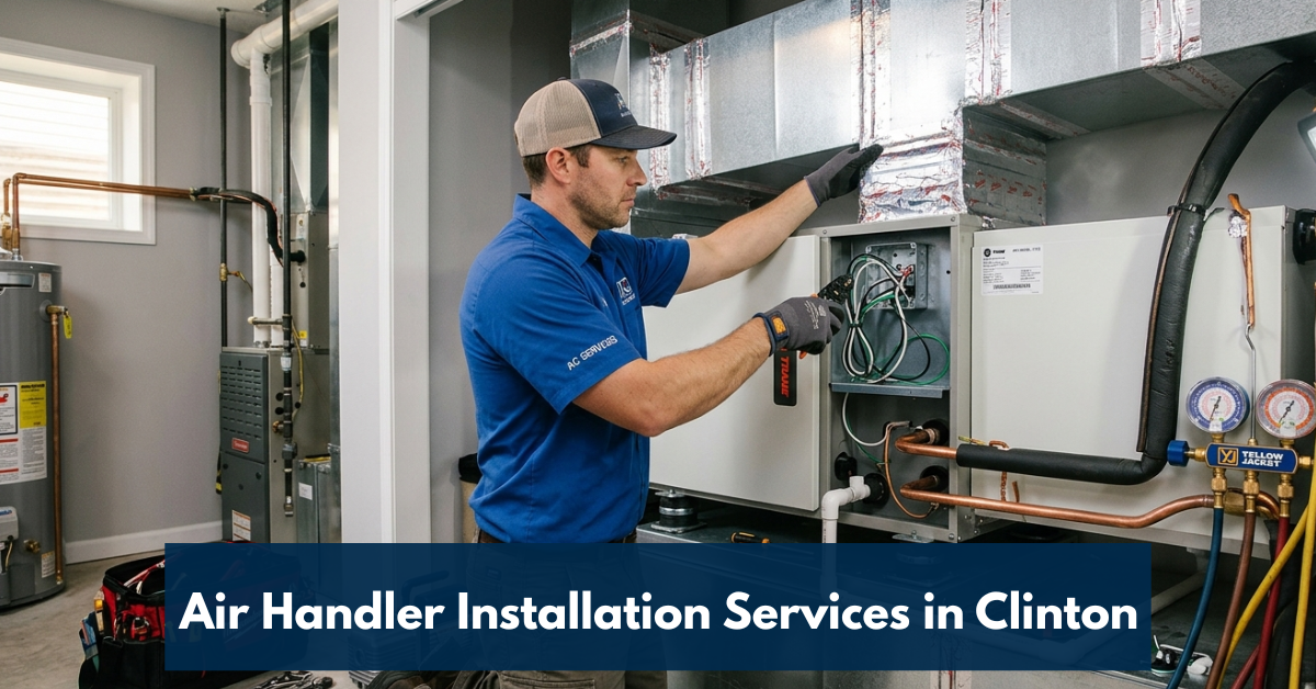Air Handler Installation Services In Clinton