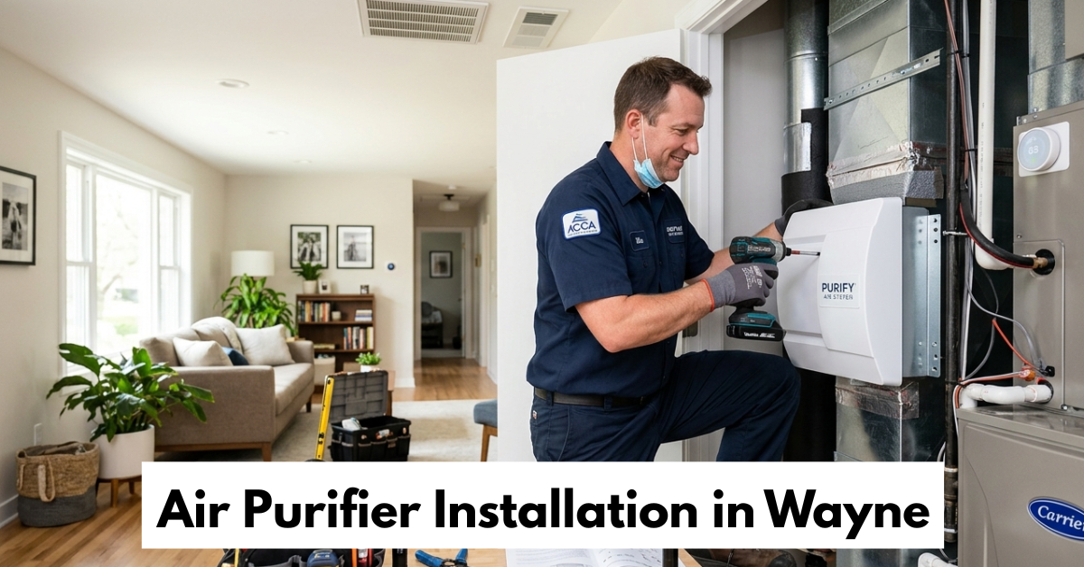 Air Purifier Installation In Wayne